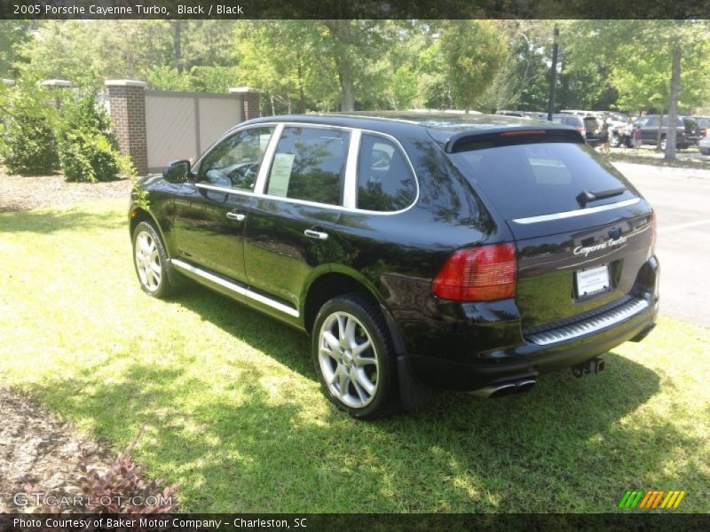 Black / Black 2005 Porsche Cayenne Turbo