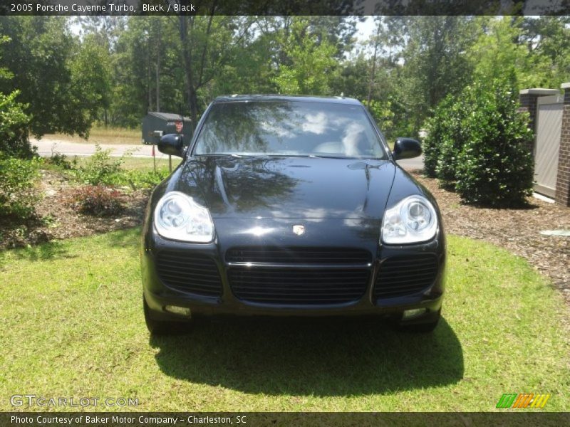 Black / Black 2005 Porsche Cayenne Turbo