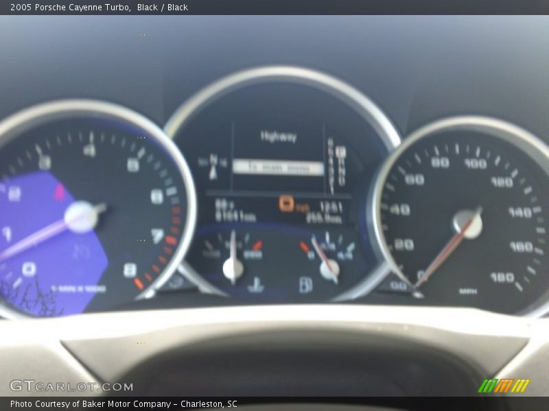 Black / Black 2005 Porsche Cayenne Turbo