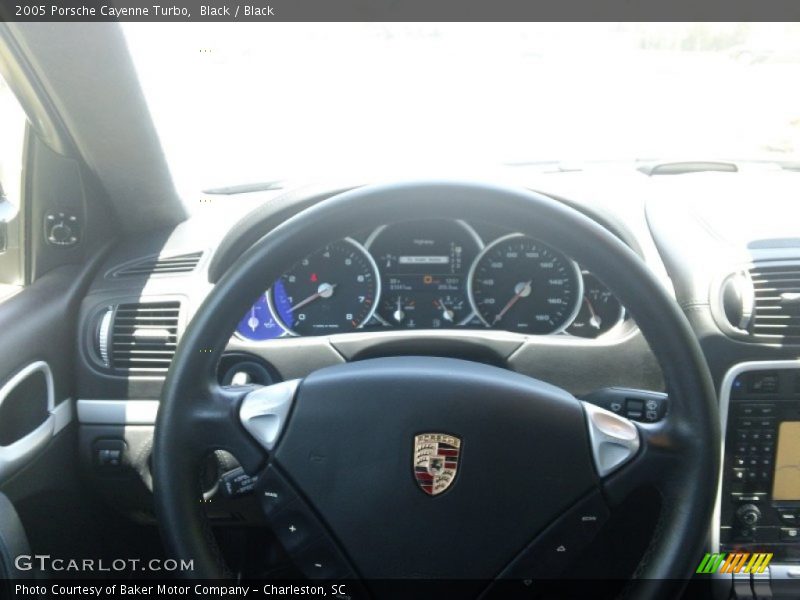 Black / Black 2005 Porsche Cayenne Turbo