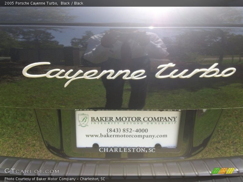 Black / Black 2005 Porsche Cayenne Turbo