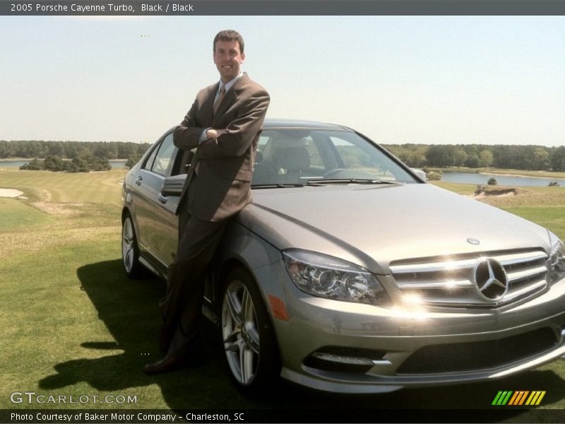 Black / Black 2005 Porsche Cayenne Turbo
