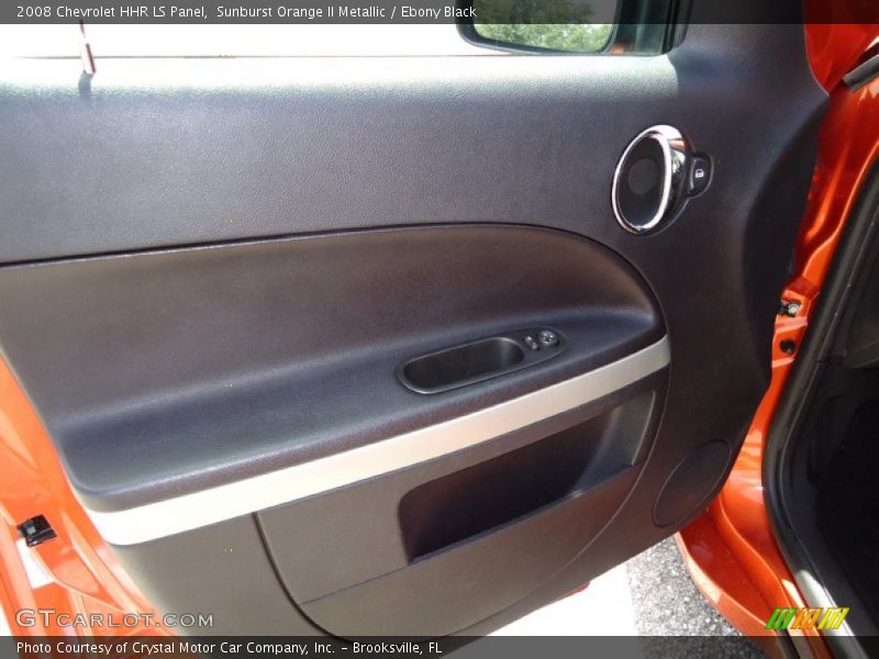 Sunburst Orange II Metallic / Ebony Black 2008 Chevrolet HHR LS Panel