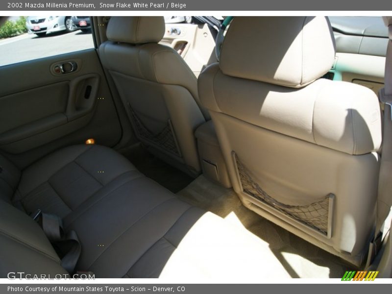 Snow Flake White Pearl / Beige 2002 Mazda Millenia Premium