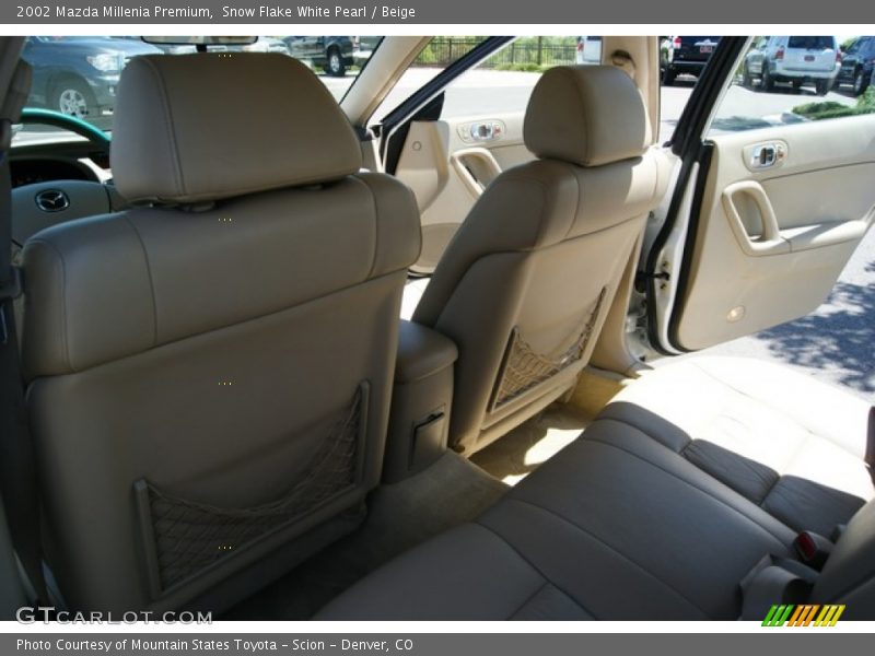 Snow Flake White Pearl / Beige 2002 Mazda Millenia Premium