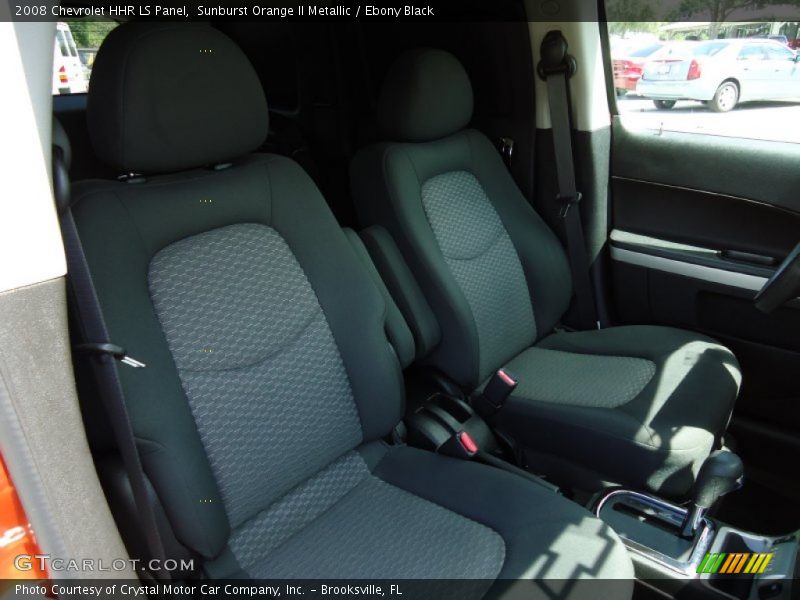 Sunburst Orange II Metallic / Ebony Black 2008 Chevrolet HHR LS Panel