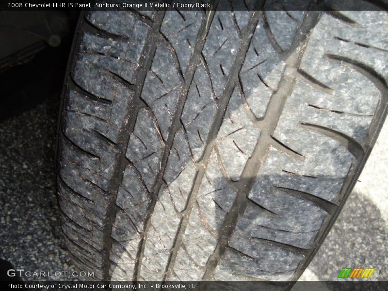 Sunburst Orange II Metallic / Ebony Black 2008 Chevrolet HHR LS Panel