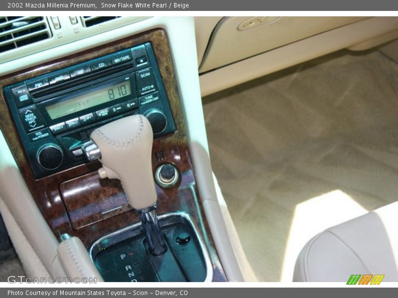 Snow Flake White Pearl / Beige 2002 Mazda Millenia Premium