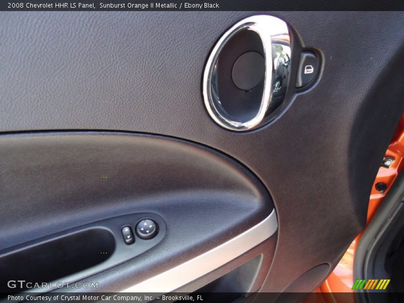 Sunburst Orange II Metallic / Ebony Black 2008 Chevrolet HHR LS Panel