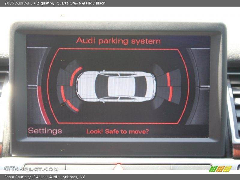 Quartz Grey Metallic / Black 2006 Audi A8 L 4.2 quattro