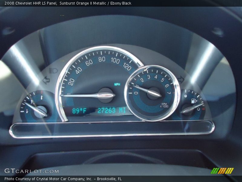  2008 HHR LS Panel LS Panel Gauges