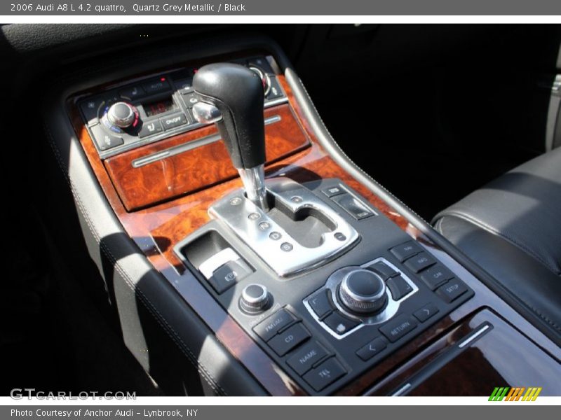 Quartz Grey Metallic / Black 2006 Audi A8 L 4.2 quattro