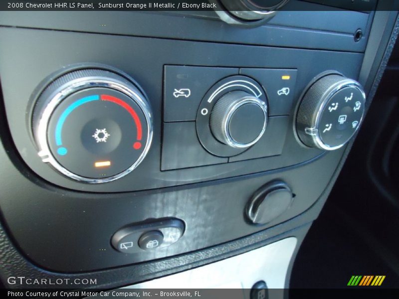 Controls of 2008 HHR LS Panel