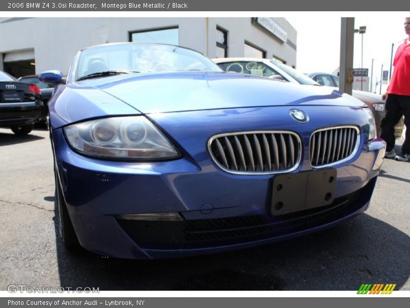 Montego Blue Metallic / Black 2006 BMW Z4 3.0si Roadster