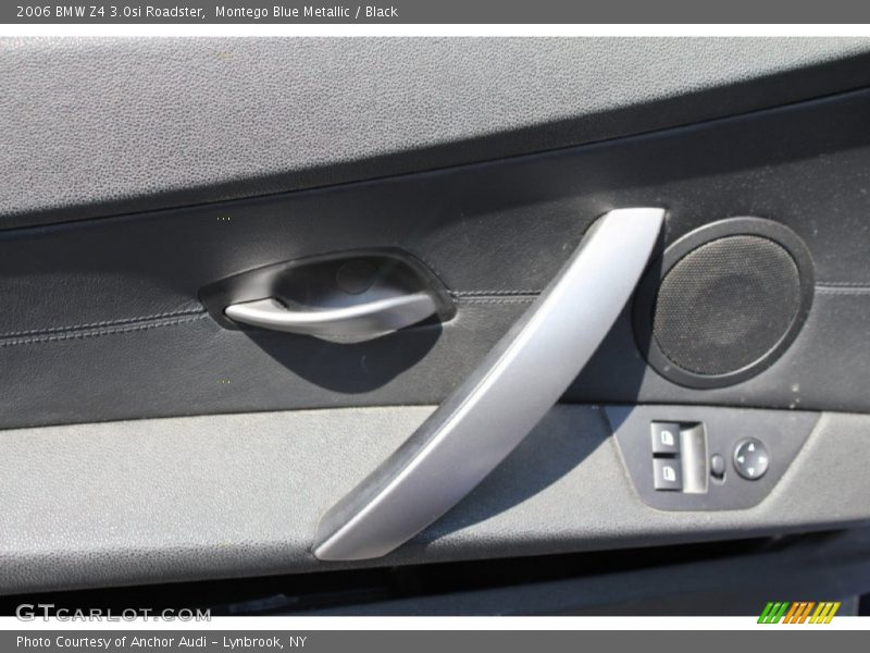 Montego Blue Metallic / Black 2006 BMW Z4 3.0si Roadster
