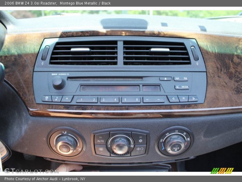 Montego Blue Metallic / Black 2006 BMW Z4 3.0si Roadster