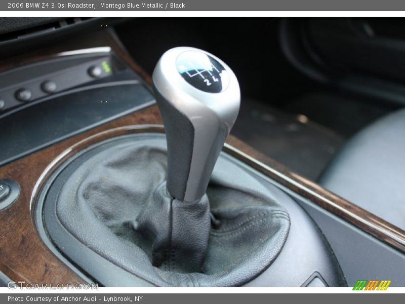 Montego Blue Metallic / Black 2006 BMW Z4 3.0si Roadster