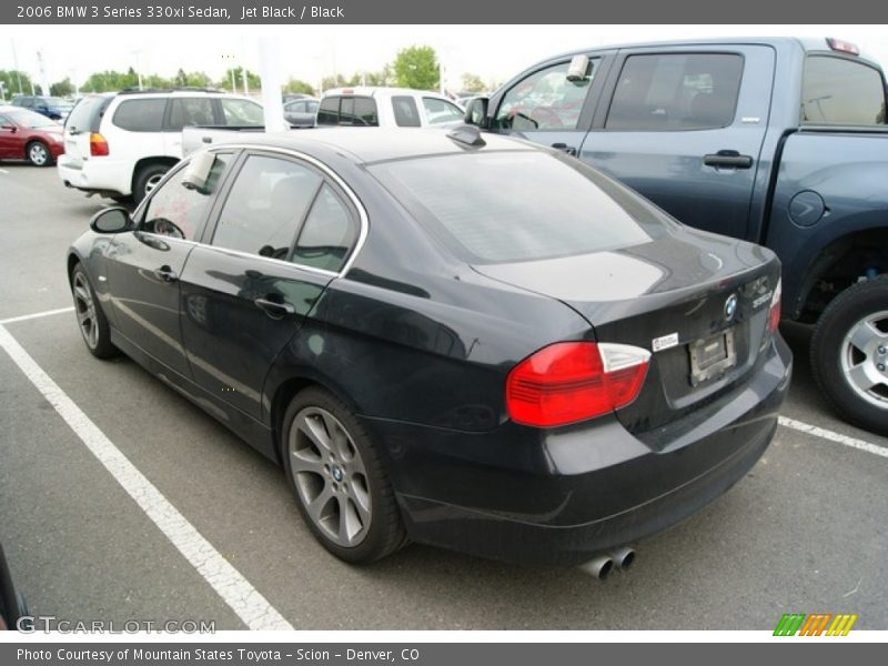 Jet Black / Black 2006 BMW 3 Series 330xi Sedan