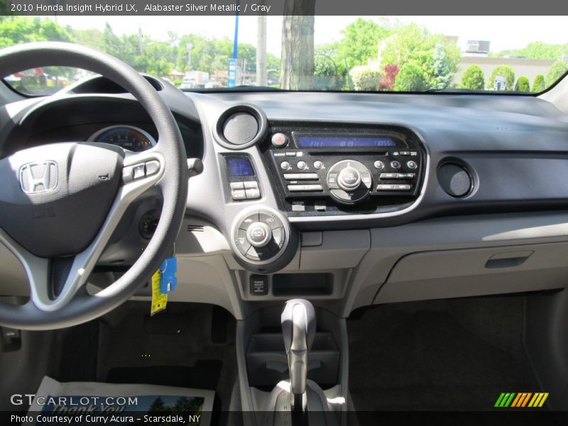 Alabaster Silver Metallic / Gray 2010 Honda Insight Hybrid LX