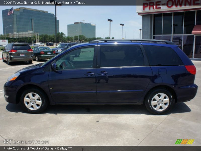 Nautical Blue Metallic / Taupe 2006 Toyota Sienna XLE