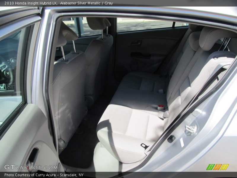 Alabaster Silver Metallic / Gray 2010 Honda Insight Hybrid LX