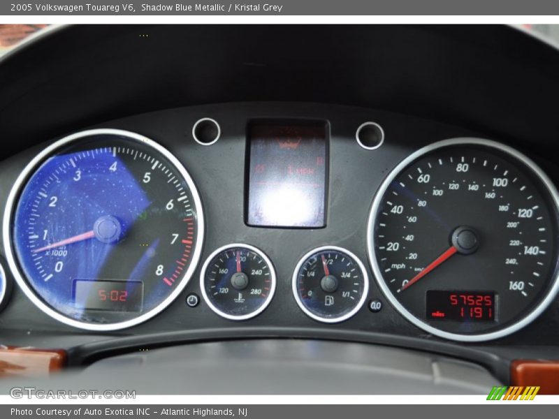 Shadow Blue Metallic / Kristal Grey 2005 Volkswagen Touareg V6