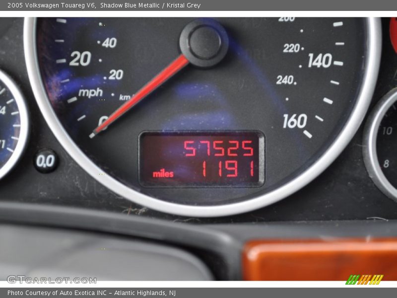 Shadow Blue Metallic / Kristal Grey 2005 Volkswagen Touareg V6