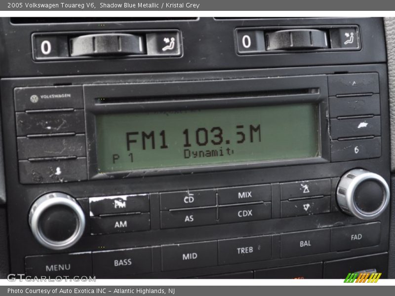 Shadow Blue Metallic / Kristal Grey 2005 Volkswagen Touareg V6
