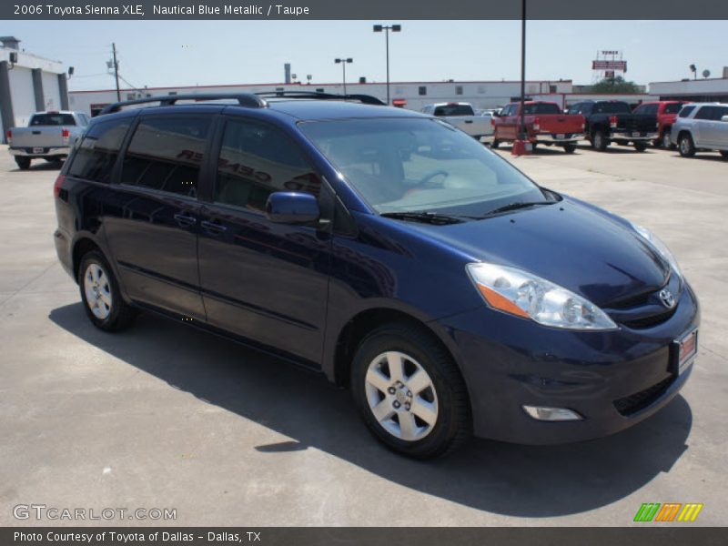 Nautical Blue Metallic / Taupe 2006 Toyota Sienna XLE