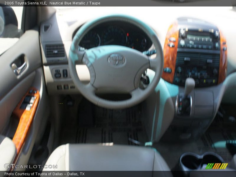 Nautical Blue Metallic / Taupe 2006 Toyota Sienna XLE