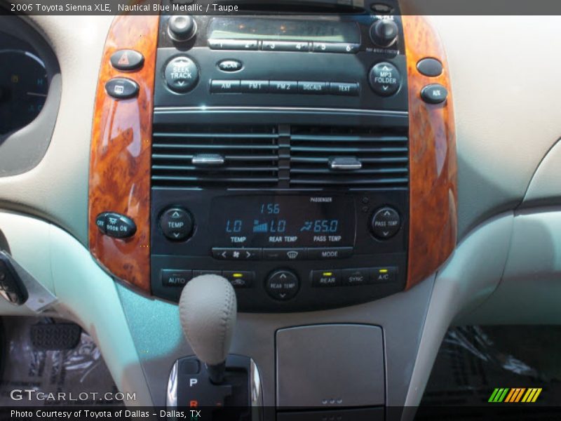 Nautical Blue Metallic / Taupe 2006 Toyota Sienna XLE
