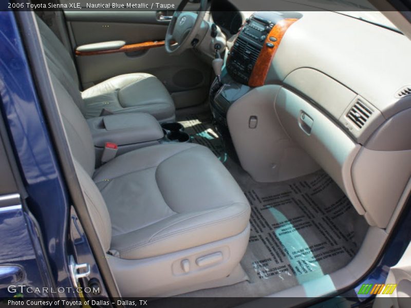 Nautical Blue Metallic / Taupe 2006 Toyota Sienna XLE