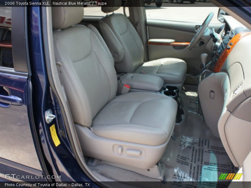 Nautical Blue Metallic / Taupe 2006 Toyota Sienna XLE