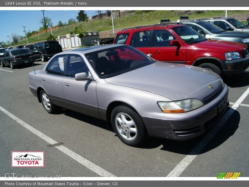 Platinum Metallic / Ivory 1994 Lexus ES 300