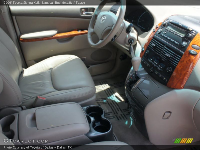 Nautical Blue Metallic / Taupe 2006 Toyota Sienna XLE