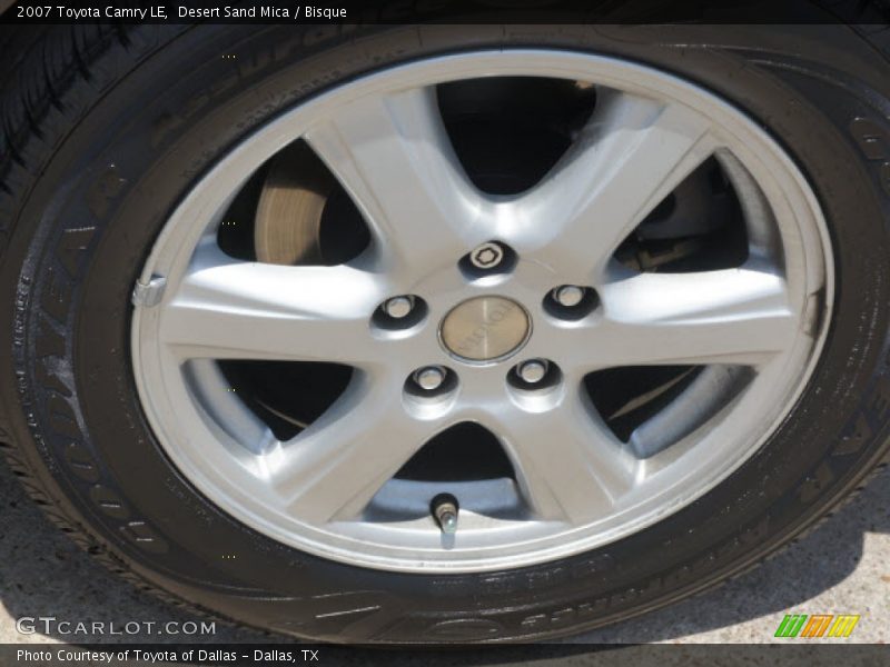 Desert Sand Mica / Bisque 2007 Toyota Camry LE
