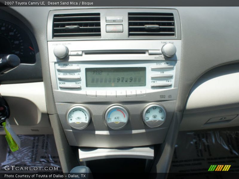 Desert Sand Mica / Bisque 2007 Toyota Camry LE