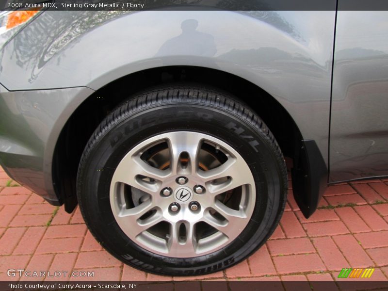 Sterling Gray Metallic / Ebony 2008 Acura MDX