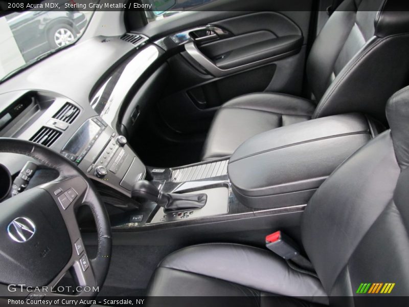 Sterling Gray Metallic / Ebony 2008 Acura MDX