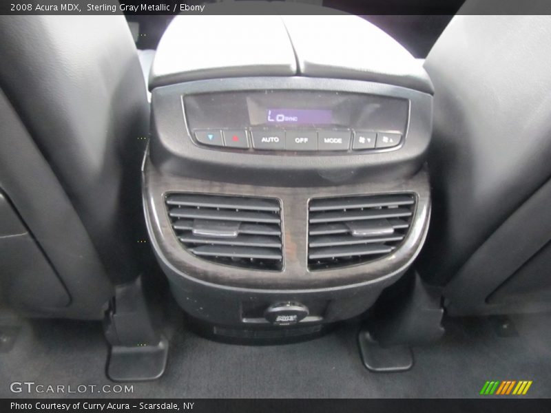 Sterling Gray Metallic / Ebony 2008 Acura MDX