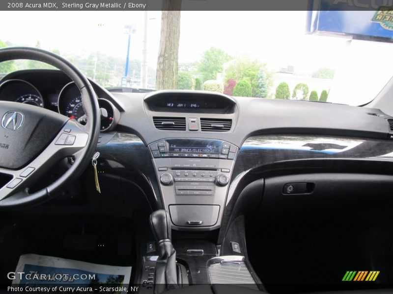 Sterling Gray Metallic / Ebony 2008 Acura MDX