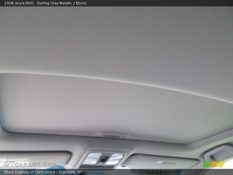 Sterling Gray Metallic / Ebony 2008 Acura MDX