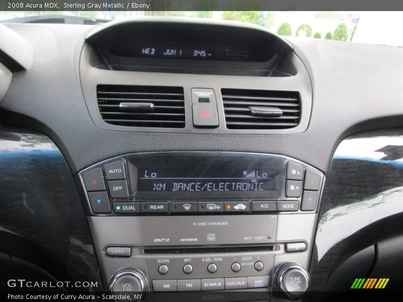 Sterling Gray Metallic / Ebony 2008 Acura MDX