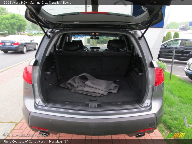 Sterling Gray Metallic / Ebony 2008 Acura MDX