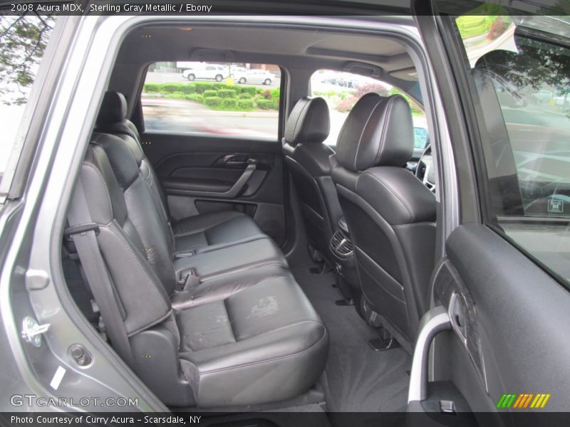 Sterling Gray Metallic / Ebony 2008 Acura MDX