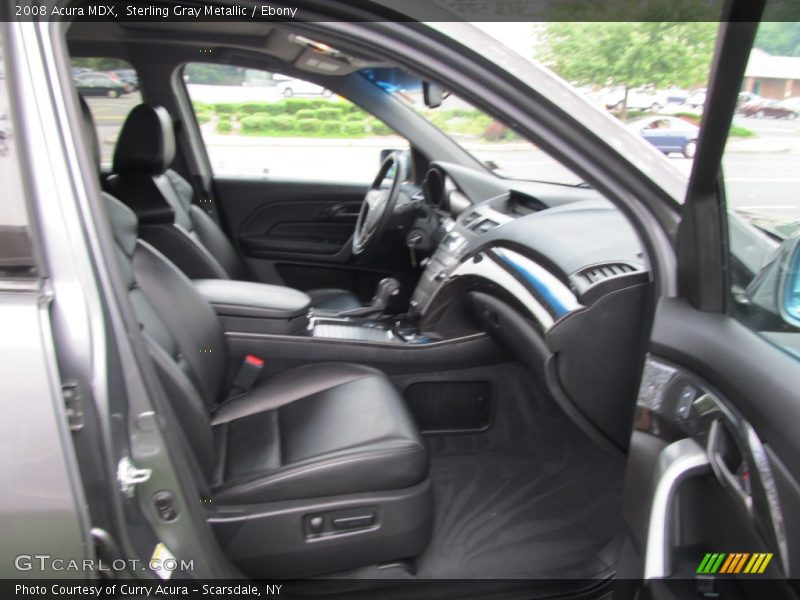 Sterling Gray Metallic / Ebony 2008 Acura MDX