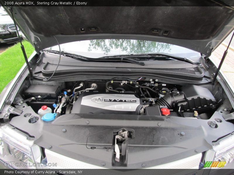 Sterling Gray Metallic / Ebony 2008 Acura MDX