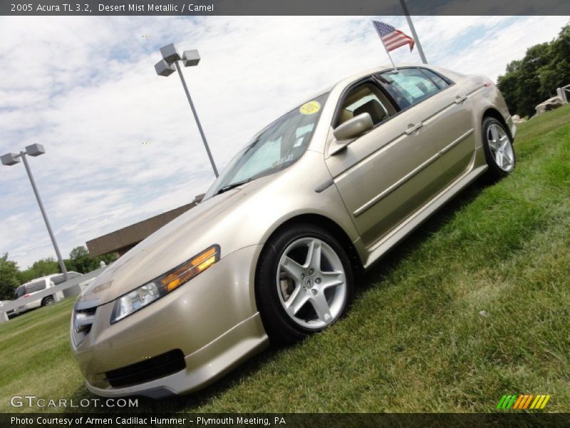 Desert Mist Metallic / Camel 2005 Acura TL 3.2