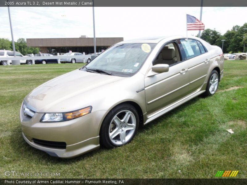 Desert Mist Metallic / Camel 2005 Acura TL 3.2