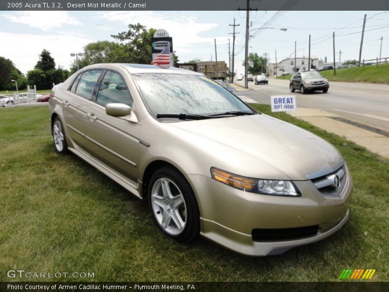 Desert Mist Metallic / Camel 2005 Acura TL 3.2